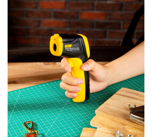 Инфракрасный пирометр (термометр) Deli DL333380