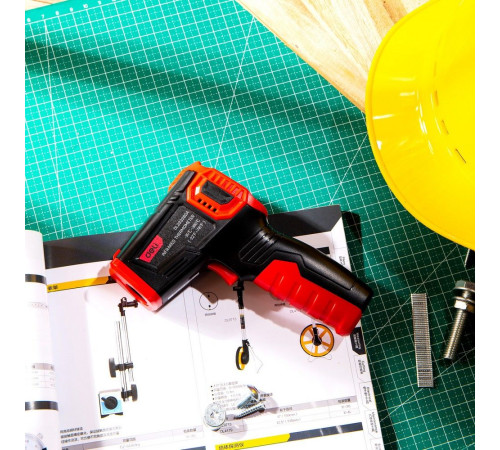 Инфракрасный пирометр (термометр) с цветным дисплеем Deli DL333380A