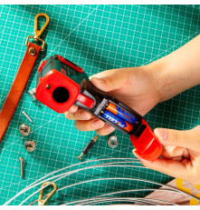 Инфракрасный пирометр (термометр) с цветным дисплеем Deli DL333550