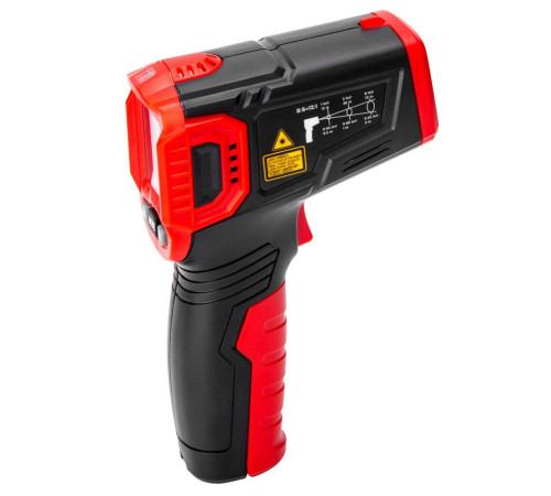 Инфракрасный пирометр (термометр) с цветным дисплеем Deli DL333550
