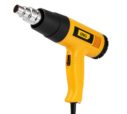 Фен технический Deli DL391201 (2000 Вт, рабочая температура 400/600 град.)