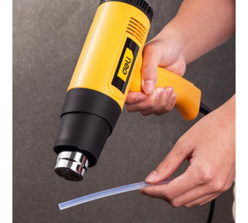 Фен технический Deli DL391202 (2000 Вт, рабочая температура 100-650 град.)