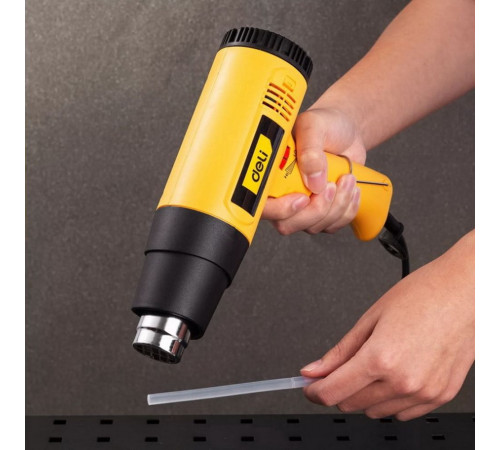 Фен технический Deli DL5318 (1600 Вт, рабочая температура 100-590 град.)