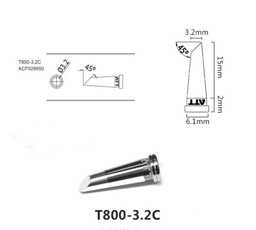 Паяльное жало , T800-3.2C