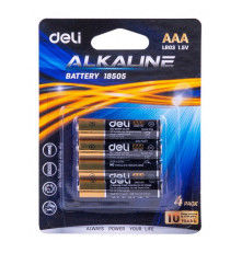 Элемент питания Deli AAA LR03 4 (4 шт./уп.)