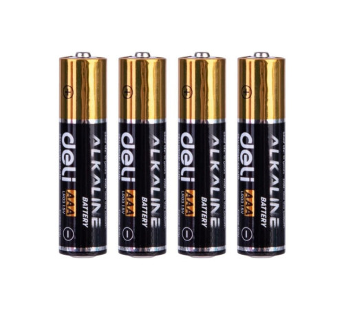 Элемент питания Deli AAA LR03 4 (4 шт./уп.)