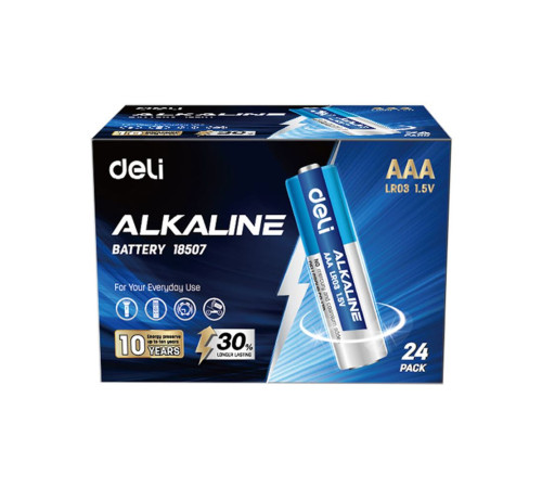 Элемент питания Deli AAA LR03 E18507 (4 шт./уп.)