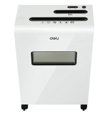Уничтожитель документов Deli E9911-EU, белый/черный