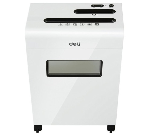 Уничтожитель документов Deli E9911-EU, белый/черный