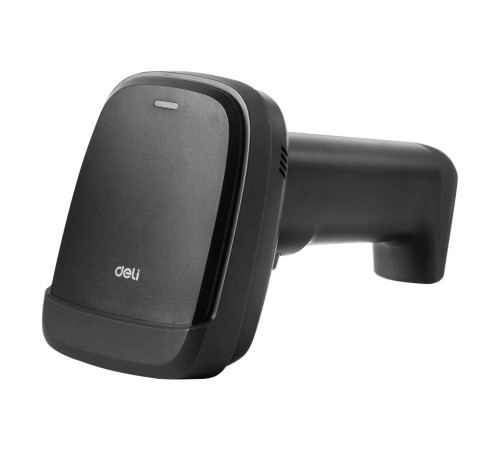 Сканер штрих-кода Deli E14952, P2D, ручной, проводной, 1D/2D, черный