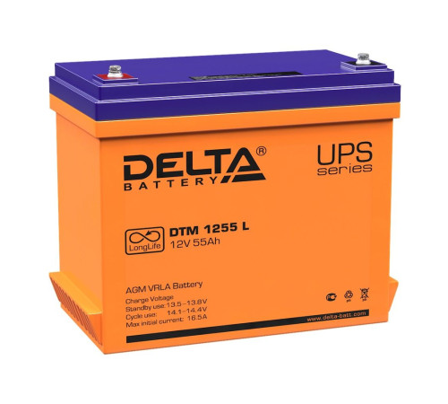 Аккумуляторная батарея Delta DTM 1255 L