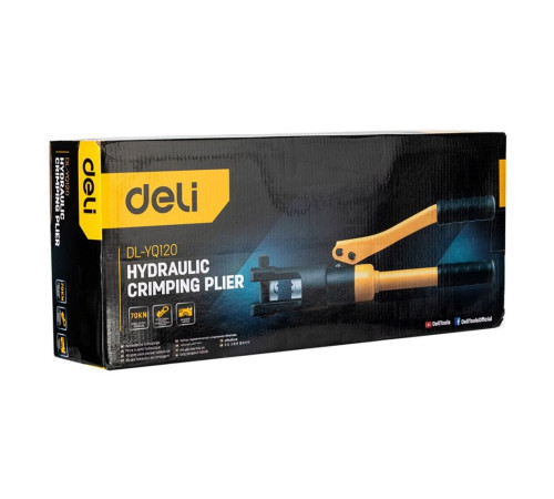 Ручной пресс (кримпер) гидравлический Deli DL-YQ120
