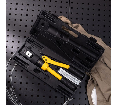 Ручной пресс (кримпер) гидравлический Deli DL-YQ120