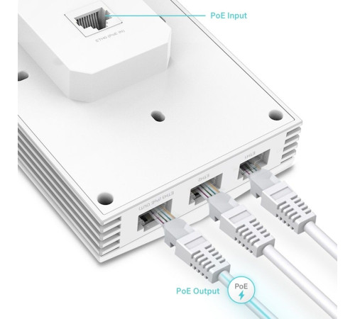 Точка доступа Wi-Fi TP-LINK EAP655-Wall, белый