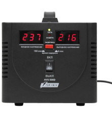 Стабилизатор напряжения Powerman AVS 500 D, черный