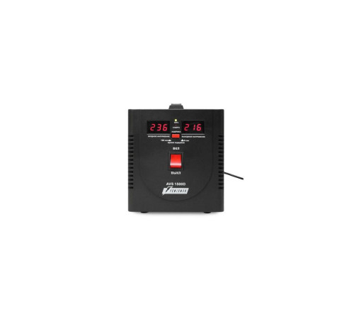 Стабилизатор напряжения Powerman AVS 1500 D, черный