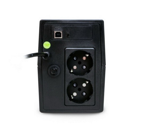 Источник бесперебойного питания Powerman Back Pro 850 Plus, черный