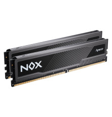 Модуль памяти Apacer NOX Black Gaming Memory AH4U16G36C25YMBAA-2 16GB DDR4 3600 DIMM Non-ECC, CL18, 1.35V, Kit (2x8GB), Intel XMP 2.0, Heat Sink, RTL