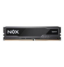 Модуль памяти Apacer NOX Black Gaming Memory AH4U16G36C25YMBAA-1 16GB DDR4 3600 DIMM Non-ECC, CL18, 1.35V, Intel XMP 2.0, Heat Sink, RTL