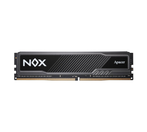 Модуль памяти Apacer NOX Black Gaming Memory AH4U16G36C25YMBAA-1 16GB DDR4 3600 DIMM Non-ECC, CL18, 1.35V, Intel XMP 2.0, Heat Sink, RTL