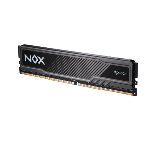 Модуль памяти Apacer NOX Black Gaming Memory AH4U16G36C25YMBAA-1 16GB DDR4 3600 DIMM Non-ECC, CL18, 1.35V, Intel XMP 2.0, Heat Sink, RTL