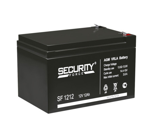 Аккумуляторная батарея DELTA Security Force SF 1212