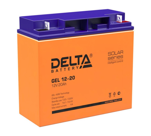 Аккумуляторная батарея Delta GEL 12-20