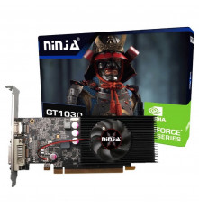 Видеокарта Ninja GT1030 4GB 64bit DDR4 DVI HDMI 1FAN LP RTL