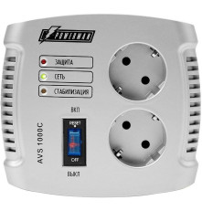 Стабилизатор напряжения Powerman AVS 1000 C, белый
