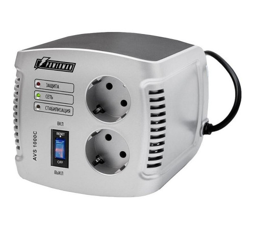 Стабилизатор напряжения Powerman AVS 1000 C, белый