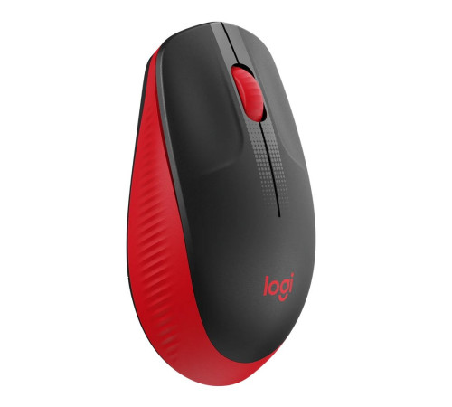 Мышь беспроводная Logitech M190, красный