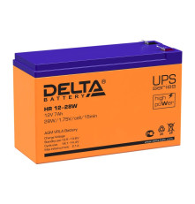 Аккумуляторная батарея Delta HR HR 12-28 W