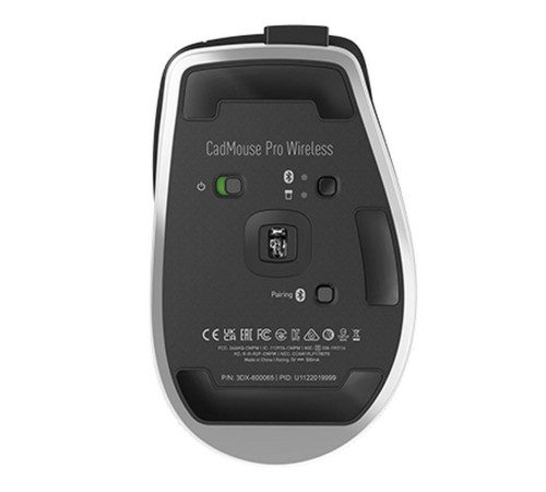 Мышь беспроводная 3DConnexion 3DX-700116 CadMouse Pro, черный