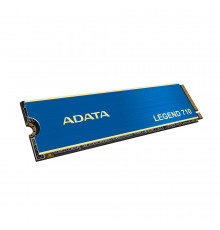 Твердотельный накопитель ADATA LEGEND 710, 1TB, M.2(22x80mm), NVMe 1.4, PCIe 3.0 x4, 3D NAND, R/W 2400/1800MB/s, IOPs 180 000/150 000, TBW 260, DWPD 0.23, with Heat Sink