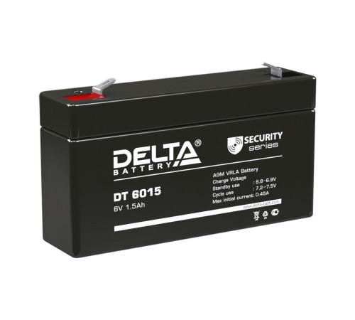 Аккумуляторная батарея Delta DT 6015