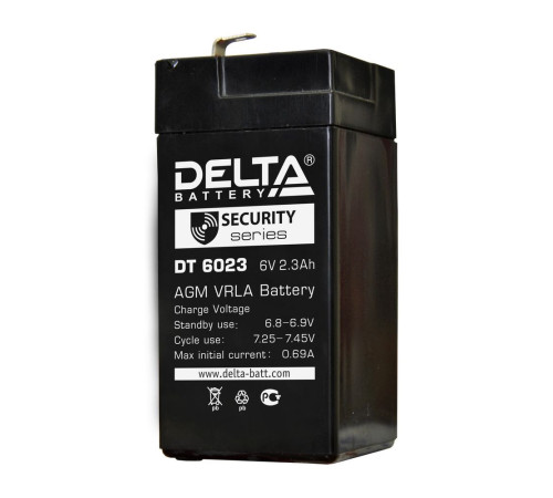 Аккумуляторная батарея Delta DT 6023