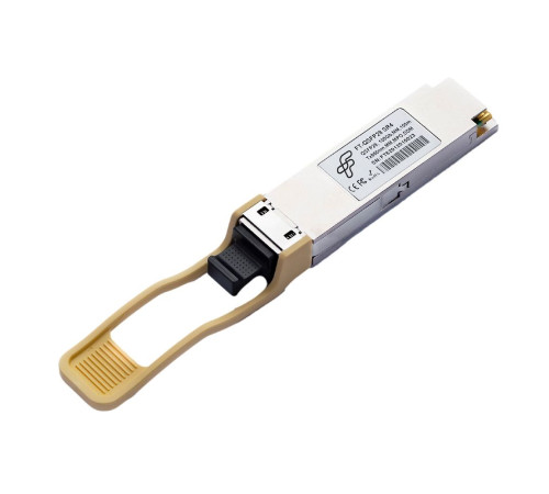 Трансивер Fibertrade FT-QSFP28-SR4, 100G, QSFP28, MPO,  MMF 100m, 850nm laser, 4xVCSEL, (прошивка Juniper) OEM, 100G, QSFP28, MPO,  MMF 100m, 850nm laser, 4xVCSEL, (прошивка Juniper) OEM