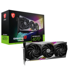 Видеокарта MSI RTX4070Ti GAMING X TRIO 12G 12GB, GDDR6X/192-bit