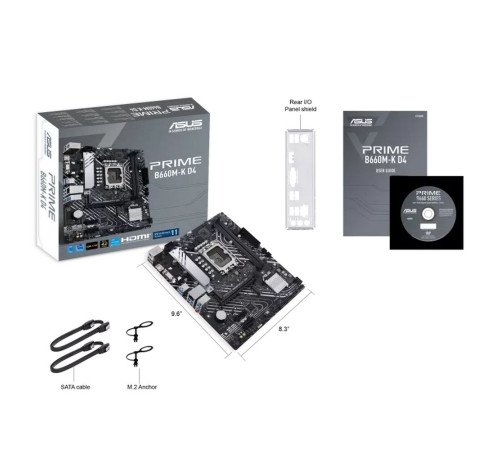 Материнская плата ASUS PRIME B660M-K D4 (LGA1700)