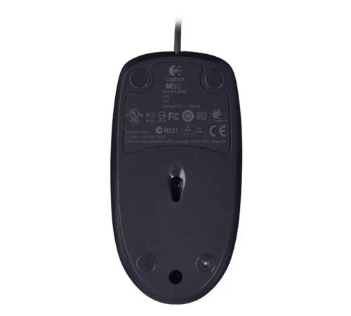 Мышь проводная Logitech M90 USB Dark Grey