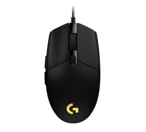 Мышь игровая Logitech G102 LIGHTSYNC Black |910-005808| черная, оптическая, 200-8000dpi, 2.1м USB 2.0, 6 программируемых кнопок, RGB подсветка, под обе руки