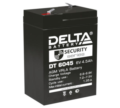Аккумуляторная батарея DELTA DT 6045