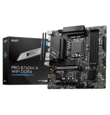 Материнская плата MSI PRO B760M-A WIFI DDR4 (LGA1700)