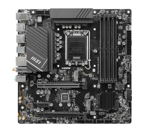 Материнская плата MSI PRO B760M-A WIFI (LGA1700)