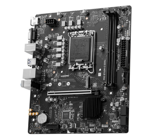 Материнская плата MSI PRO B760M-E DDR4 (LGA1700)