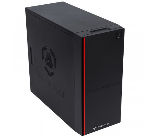 Компьютер ГРАВИТОН Д51И Cel-G5925/8Gb/SSD256Gb/Kbu/Mu/No OS/черный