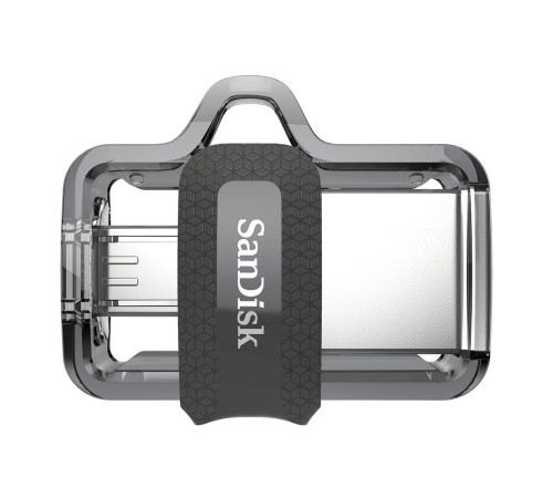USB накопитель 128GB SanDisk Ultra Dual USB 3.2 Gen 1, черный/серебристый