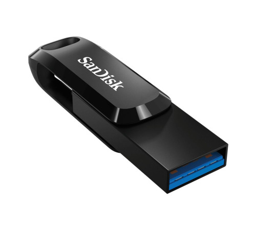 USB накопитель 256GB SanDisk Ultra Dual USB 3.2 Gen 1, черный