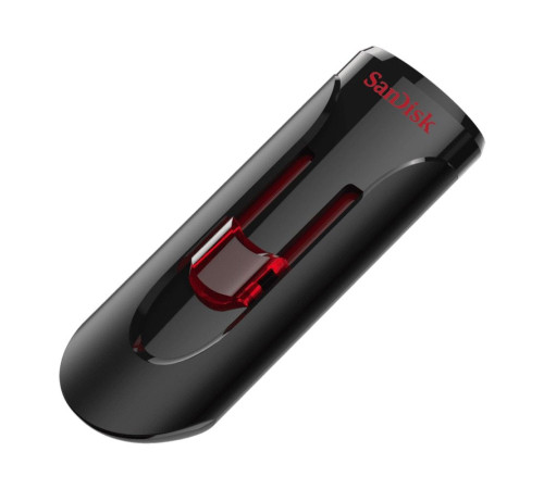 USB накопитель 128GB SanDisk Cruzer Glide 3.0, USB 3.2, черный