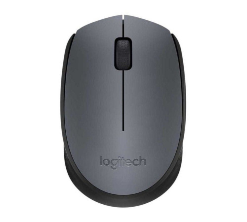 Мышь беспроводная Logitech M170, серый